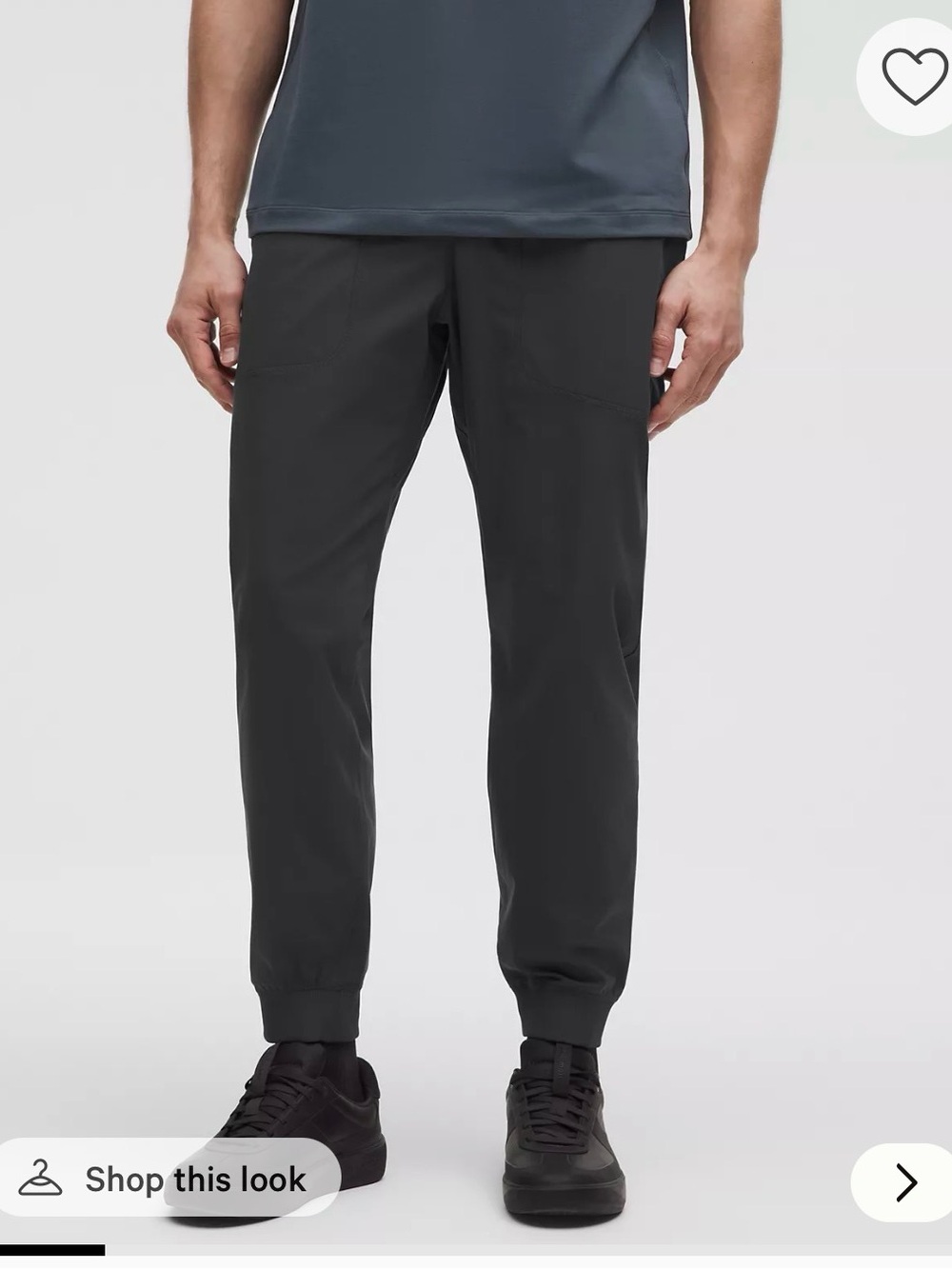 Mens Lululemon knit joggers
